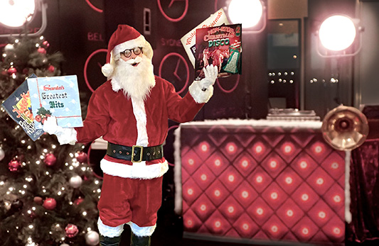 Kerstman DJ pak